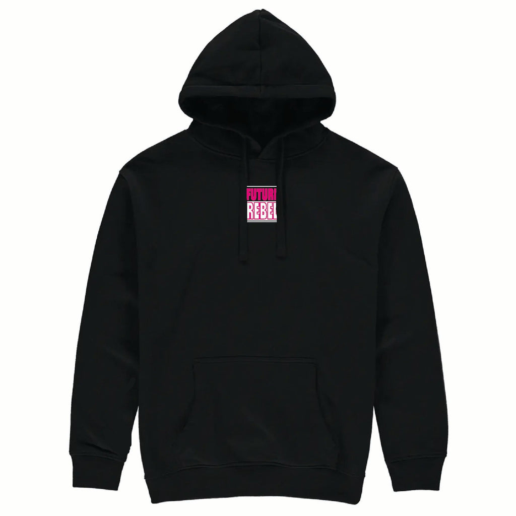 FUTURE REBEL Day Print pouched hoodie