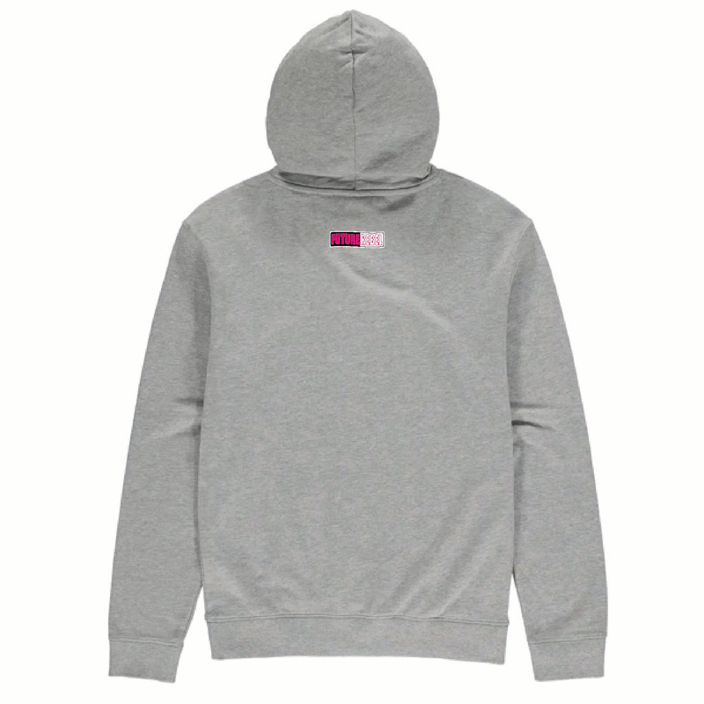 FUTURE REBEL Day Print pouched hoodie
