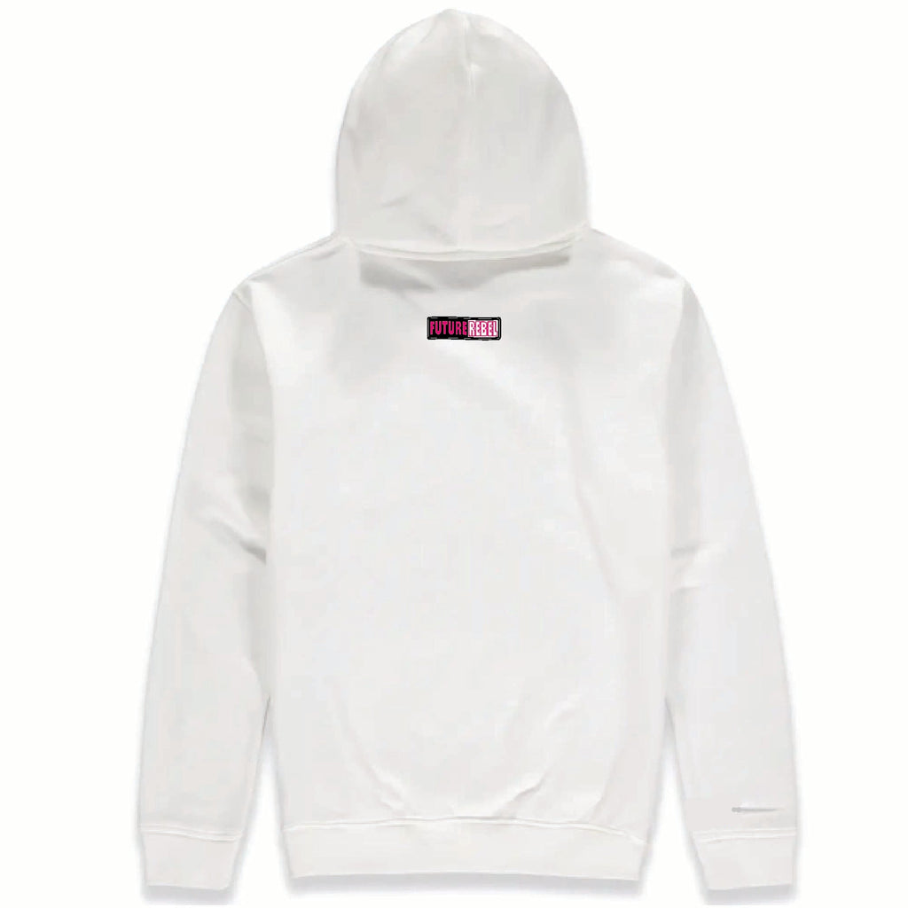 FUTURE REBEL Day Print pouched hoodie