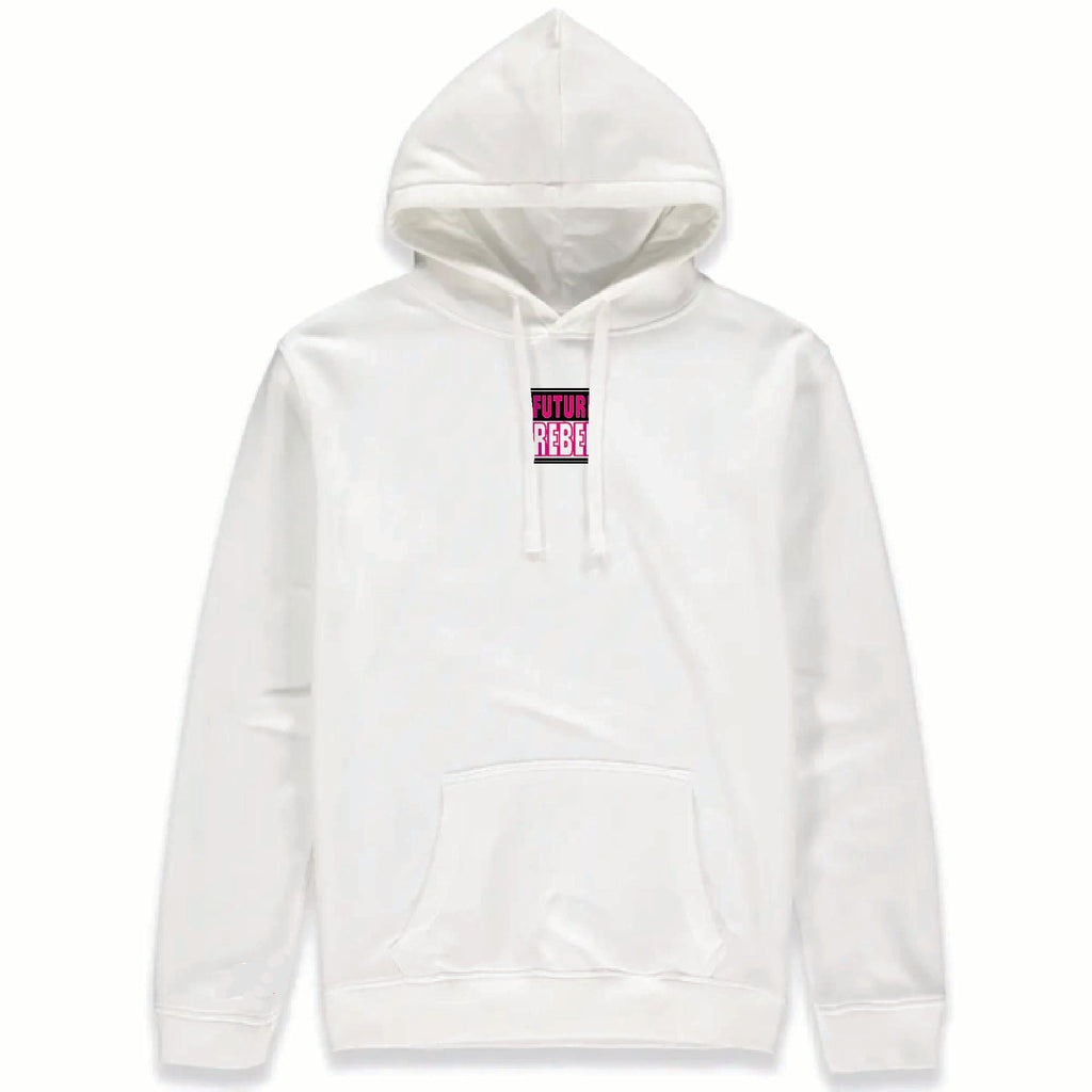 FUTURE REBEL Day Print pouched hoodie