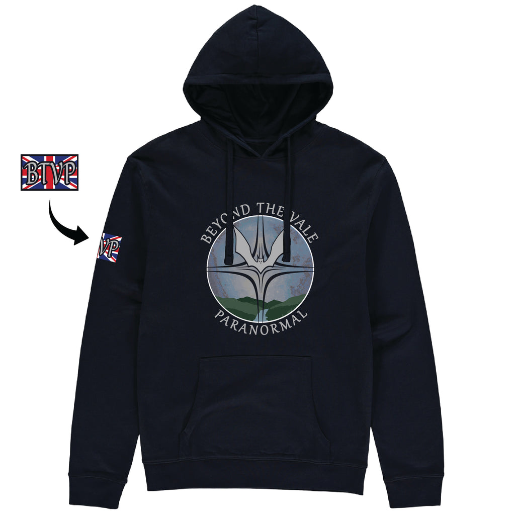 Beyond The Vale Paranormal Pouched Hoodie - Large Print