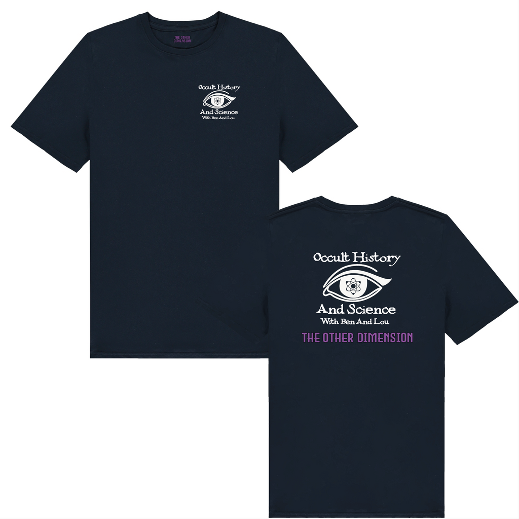 The Other Dimension - Occult History & Science - Front & Back Print T-Shirt