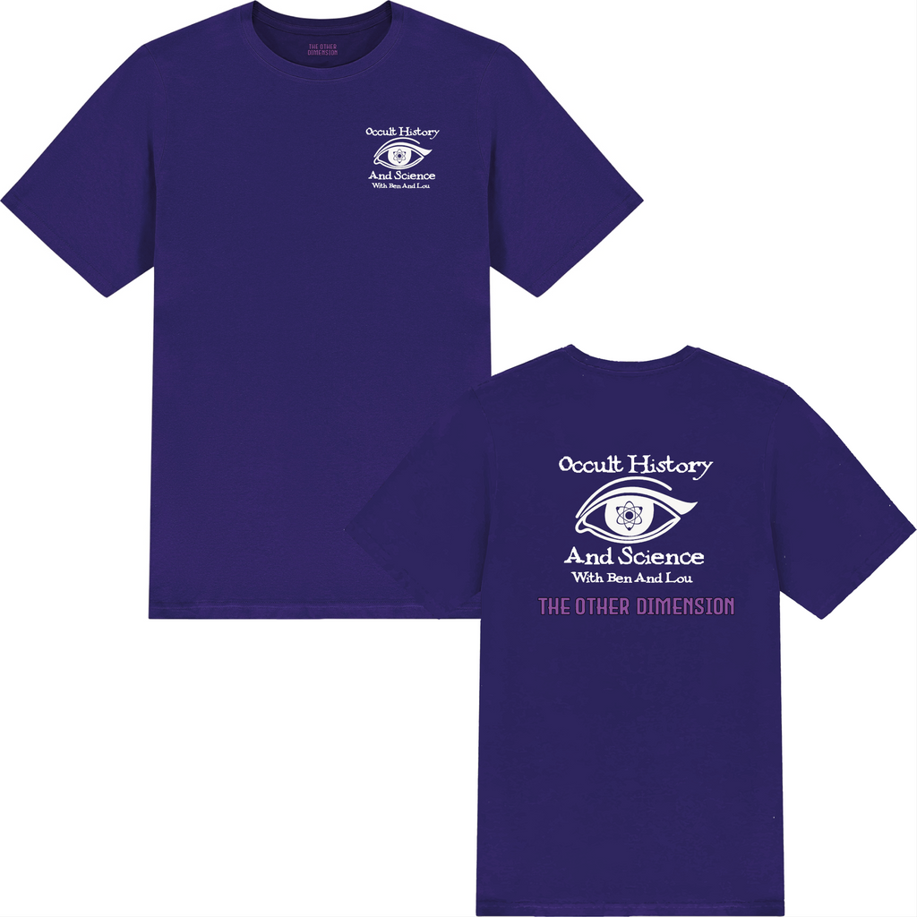 The Other Dimension - Occult History & Science - Front & Back Print T-Shirt