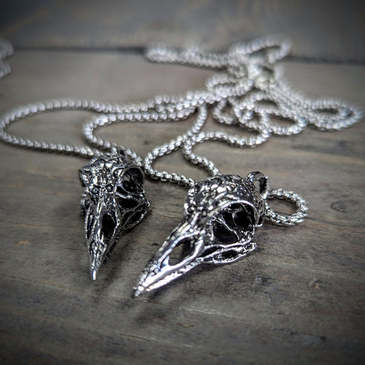 Raven Skull necklace