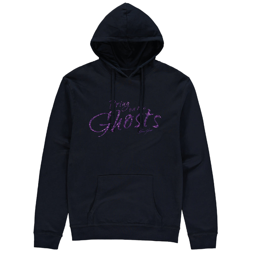 Bring On The Ghosts - Glitter Print Hoodie