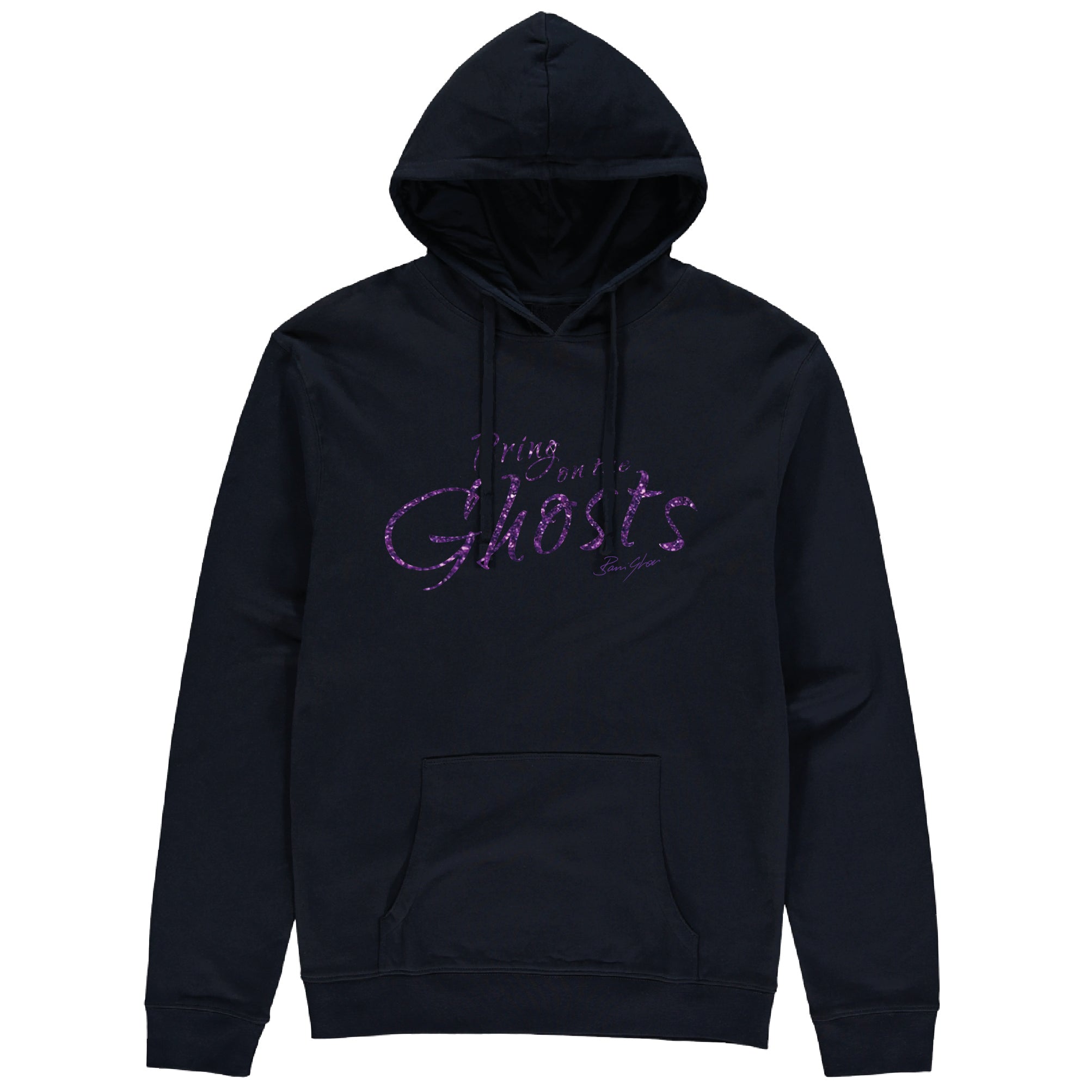 Bring On The Ghosts - Glitter Print Hoodie