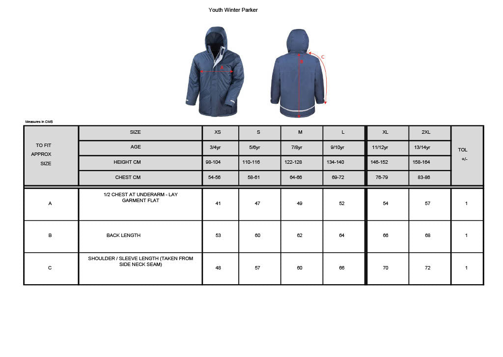 Maver Young Uns Junior Winter Coat