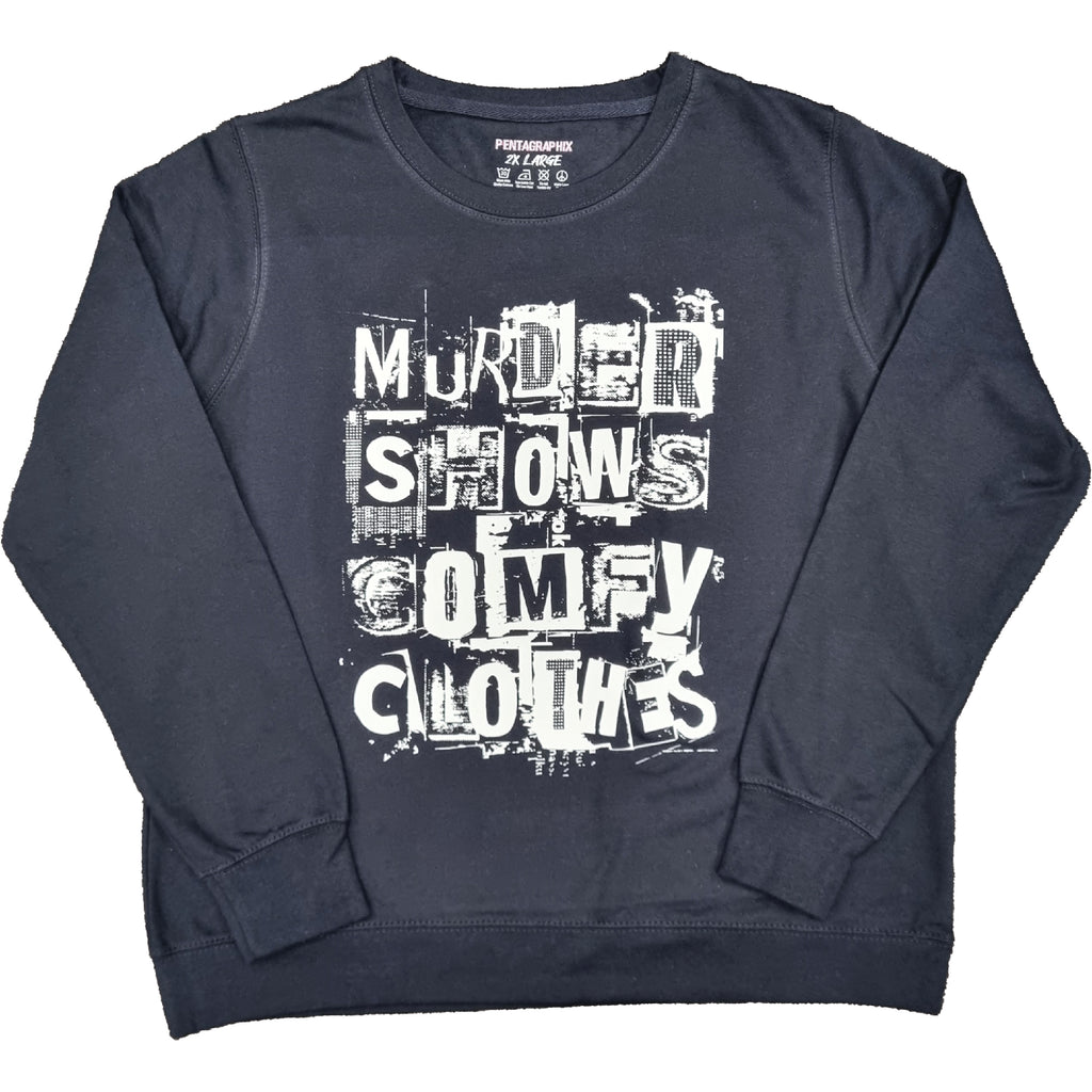 Murder Shows & Comfy Clothes Ladies Sweater