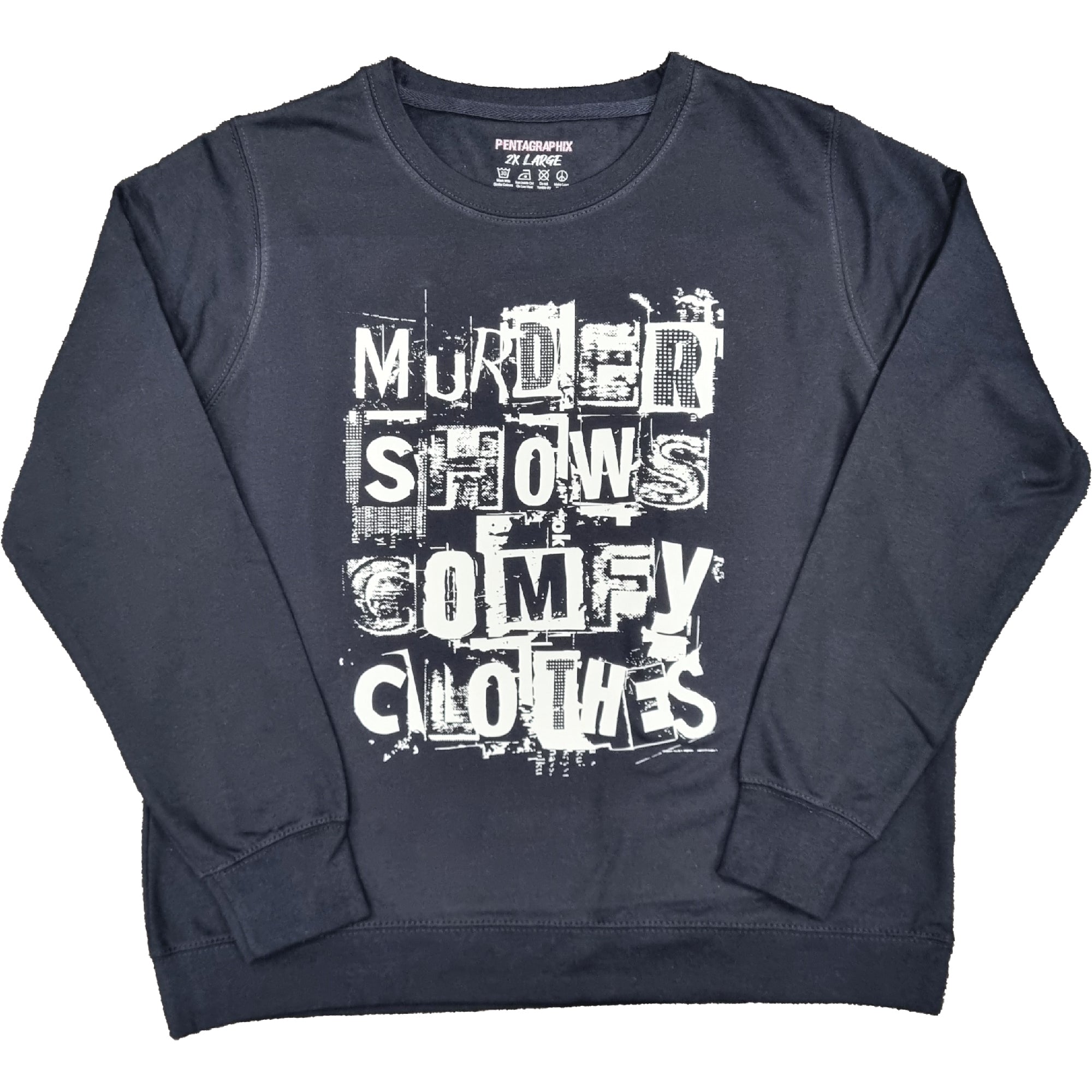 Murder Shows & Comfy Clothes Ladies Sweater