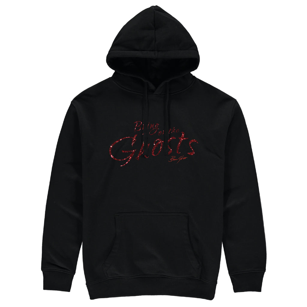 Bring On The Ghosts - Glitter Print Hoodie