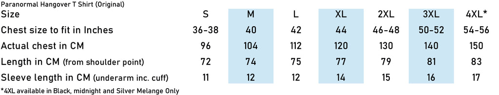 Paranormal Hangover T Shirt - Classic Design