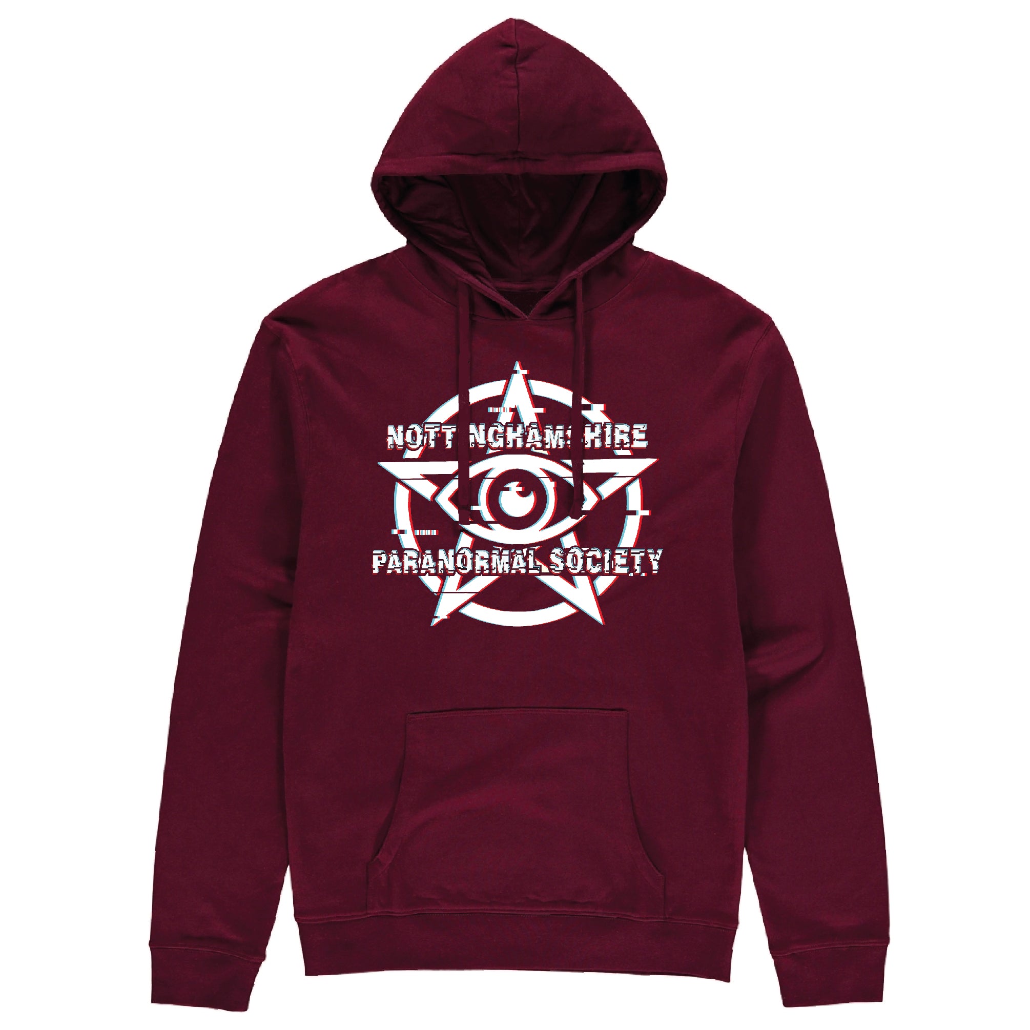 All Seeing Eye Logo Hoodie - Glitch Design
