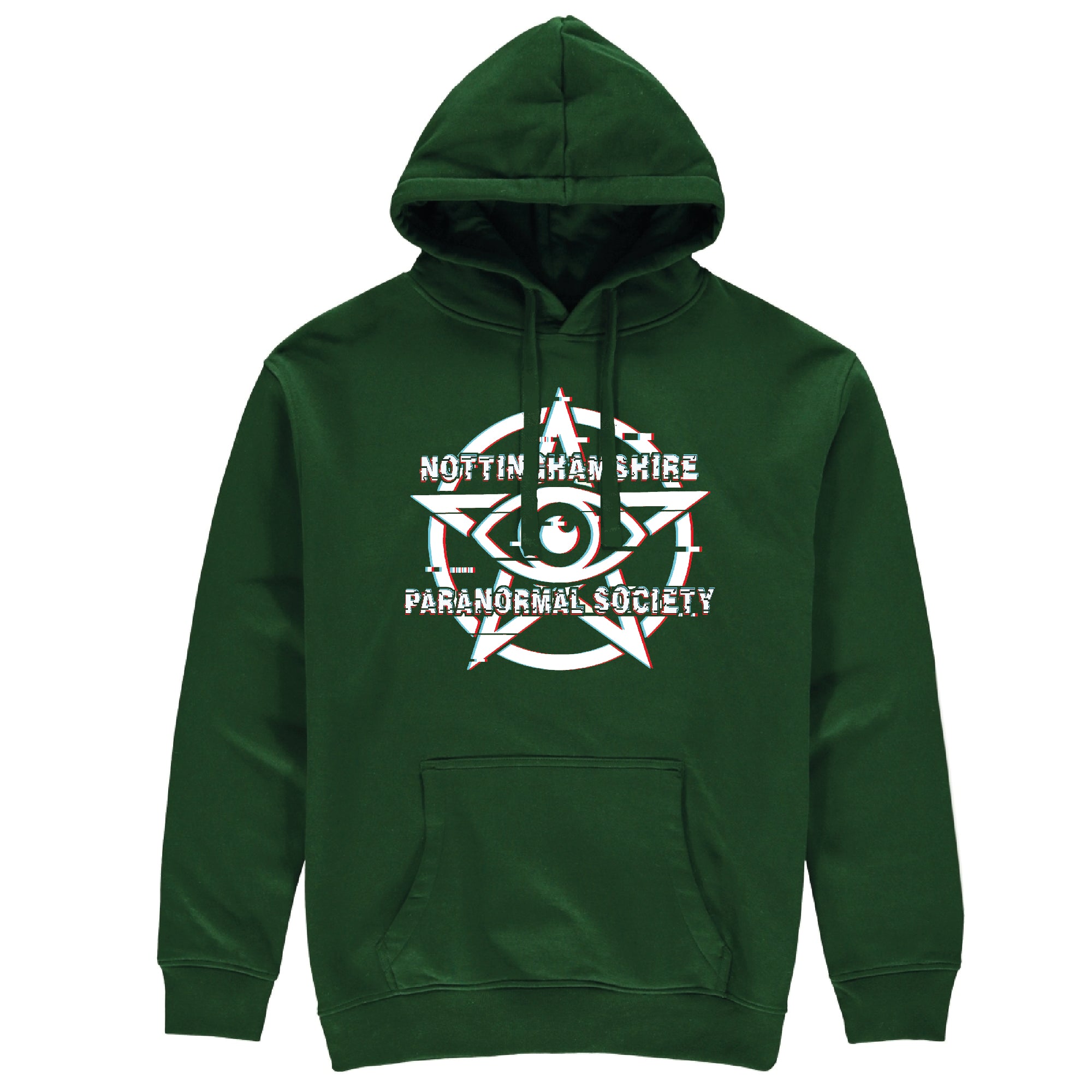 All Seeing Eye Logo Hoodie - Glitch Design