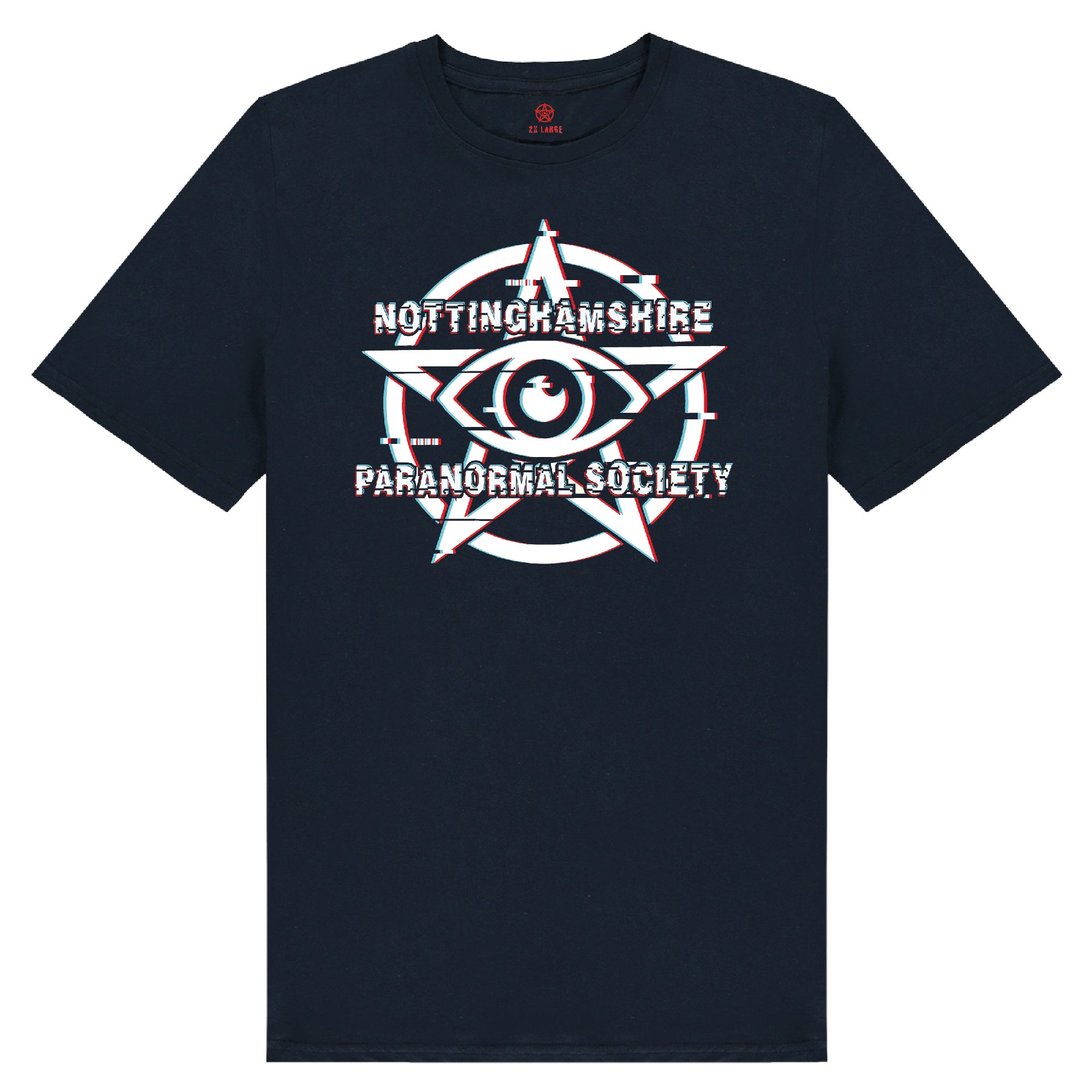 All Seeing Eye Logo T-Shirt - Glitch Design