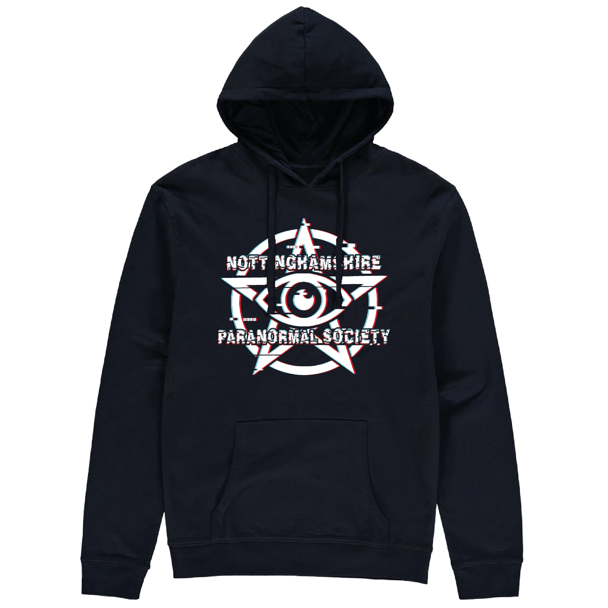 All Seeing Eye Logo Hoodie - Glitch Design