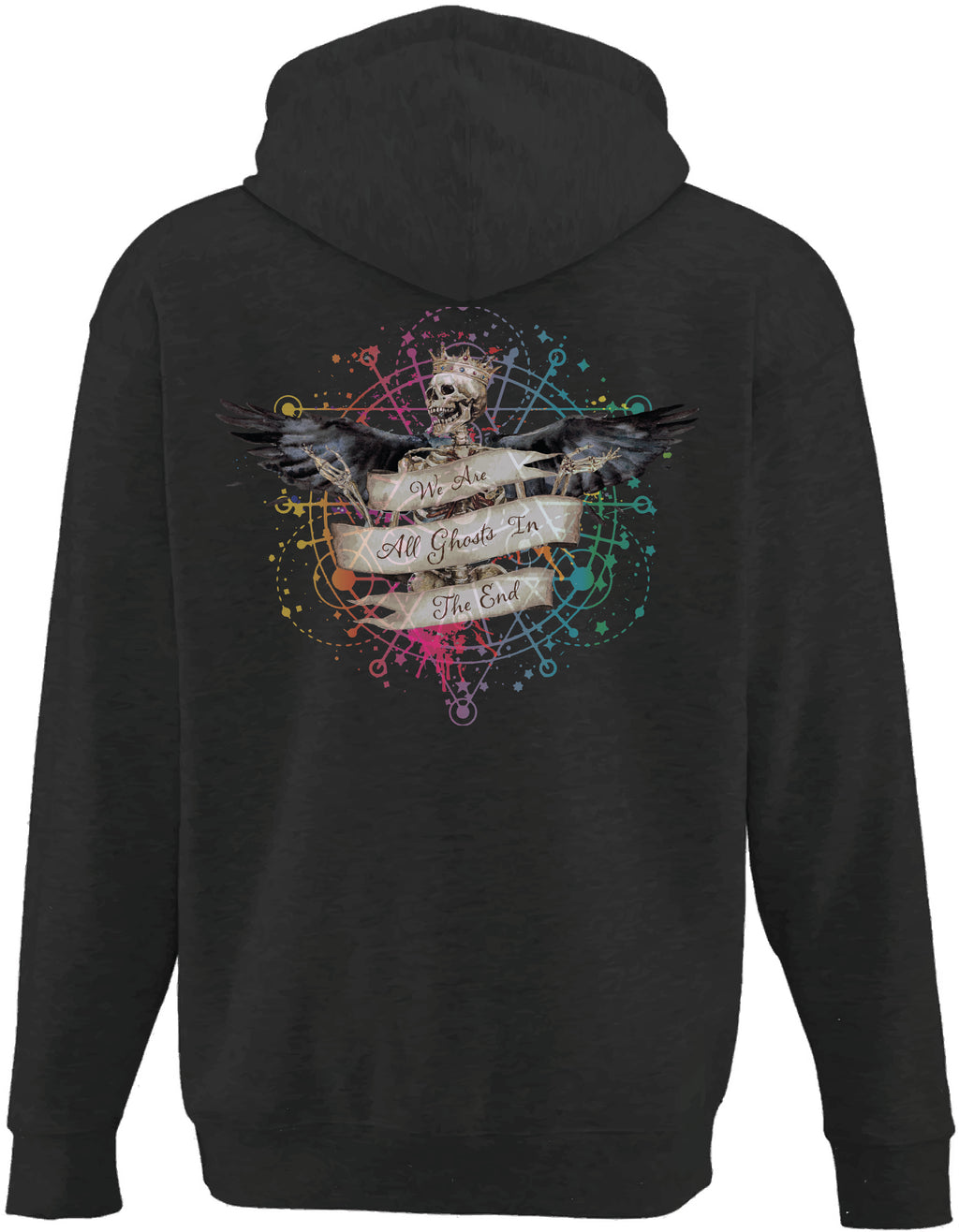 We Are All Ghosts In The End Zip Up Hoodie