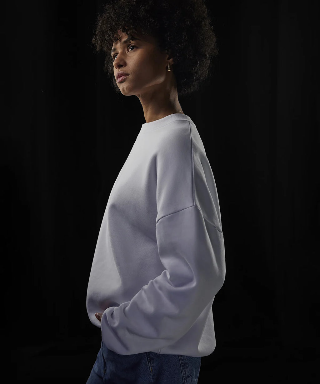 Print My Influence Oversized  Crew Neck Sweater