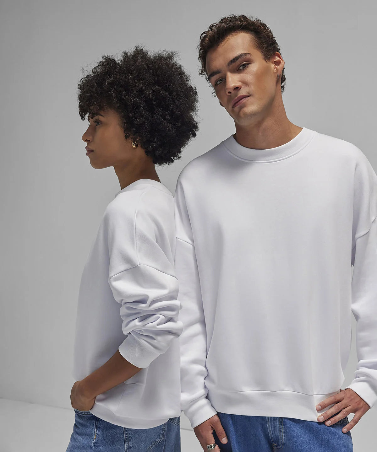 Influence Oversized  Crew Neck Sweater