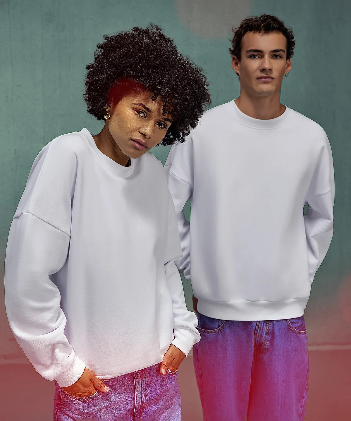 Influence Oversized  Crew Neck Sweater