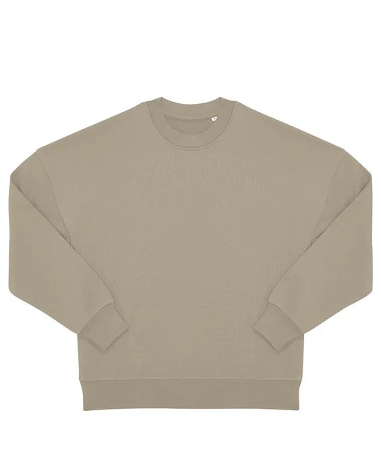 Print My Influence Oversized  Crew Neck Sweater