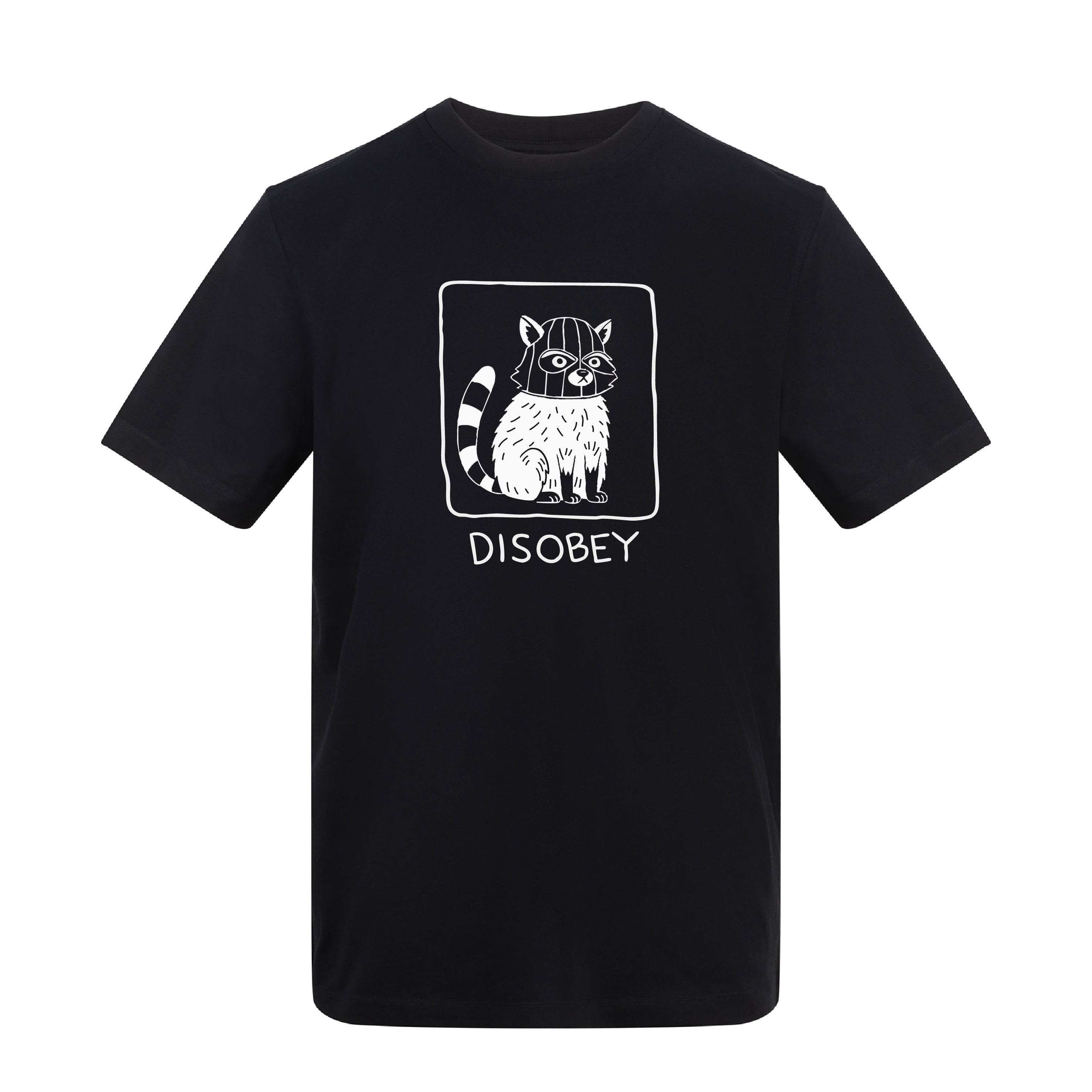 Disobey Raccoon T-Shirt