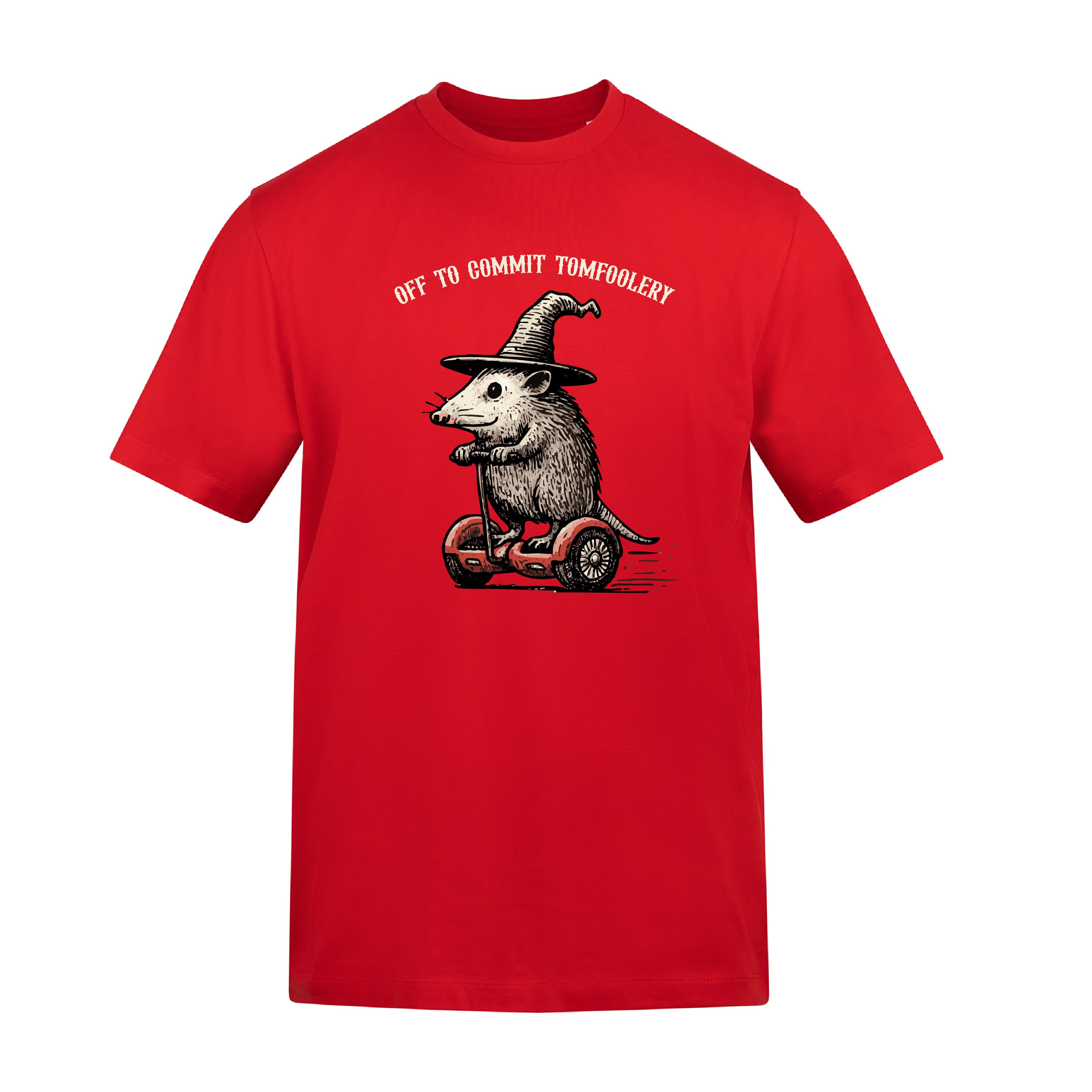 Off To Commit Tomfoolery Opossum T-Shirt