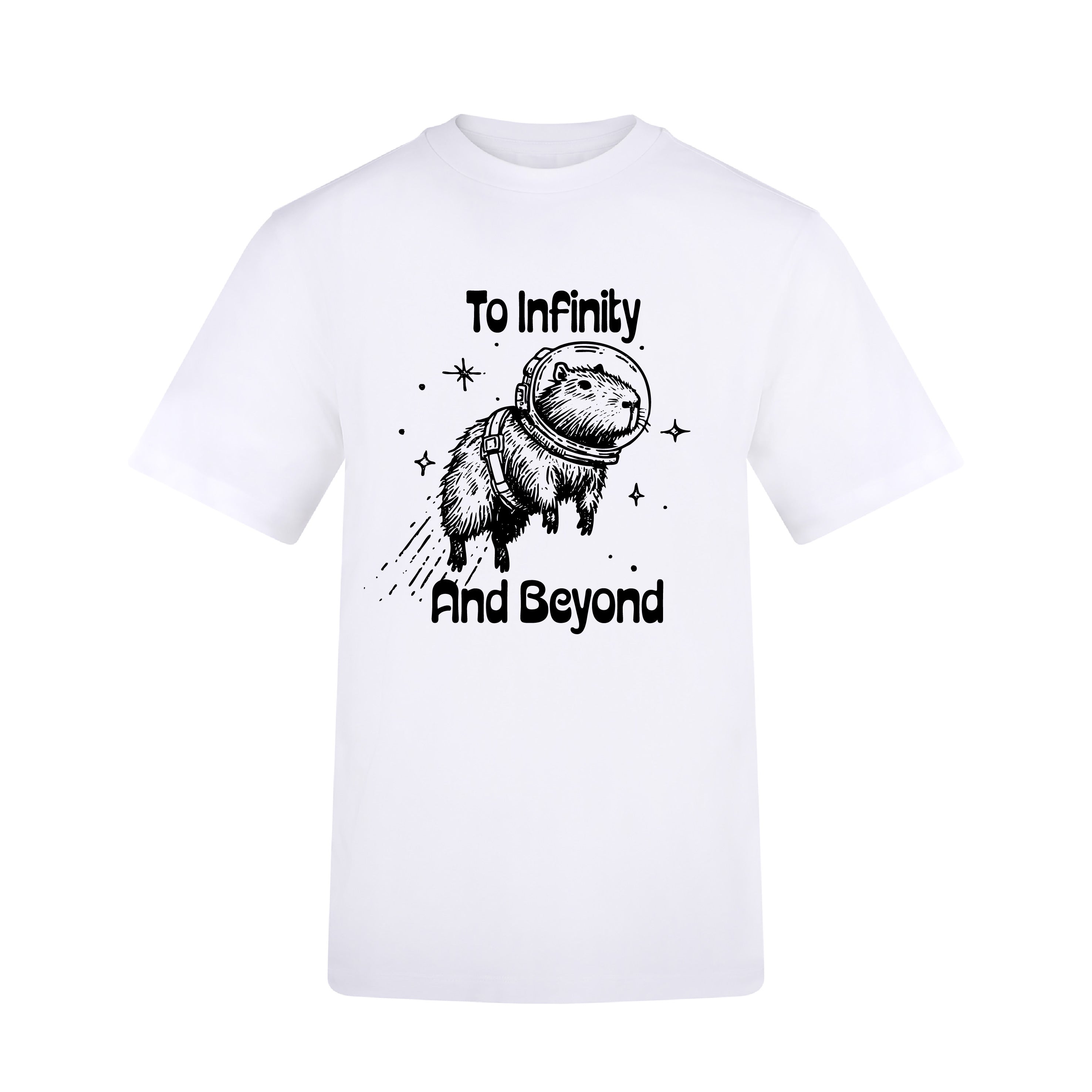 To Infinity And Beyond Capybara T-Shirt
