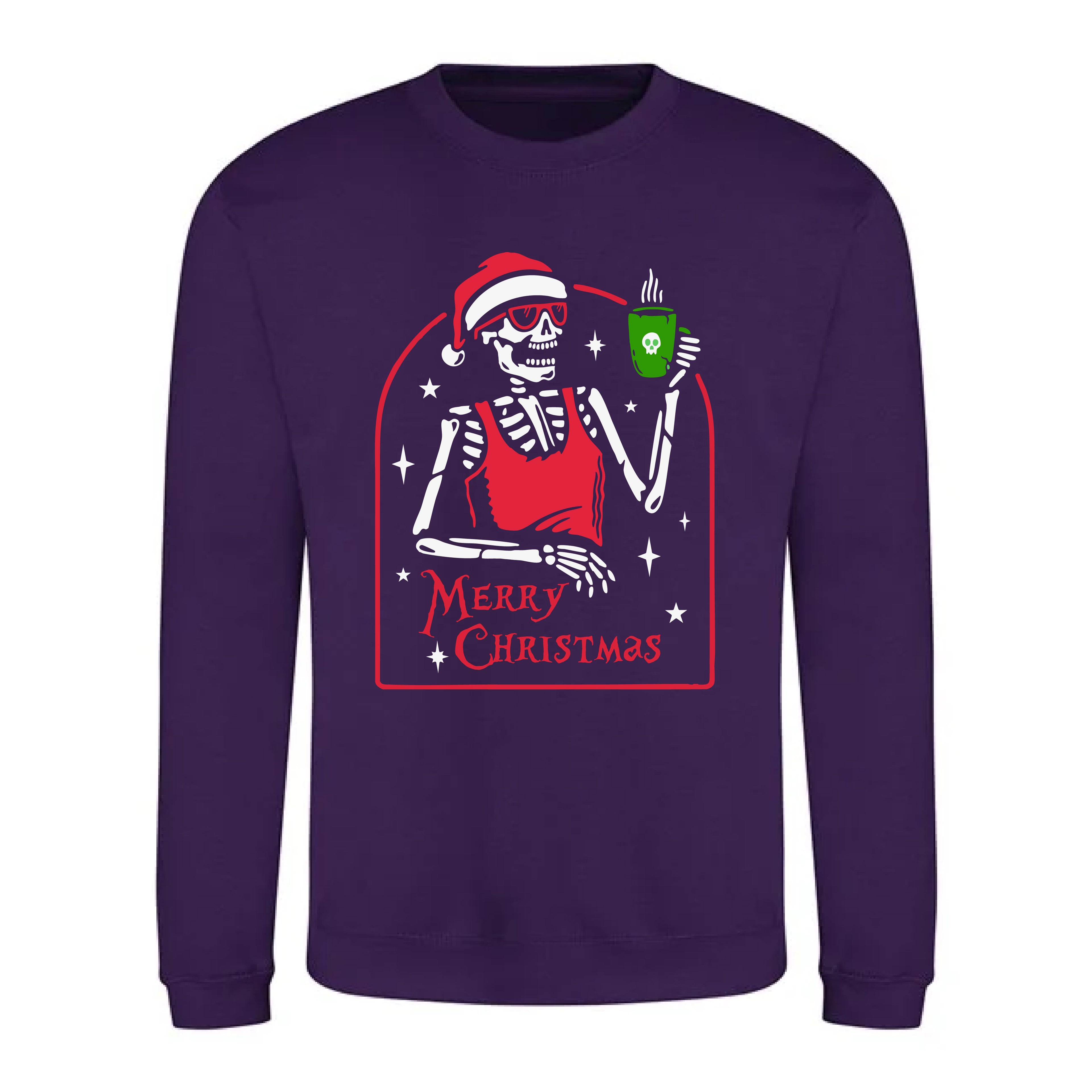 Merry Christmas Skeleton Jumper