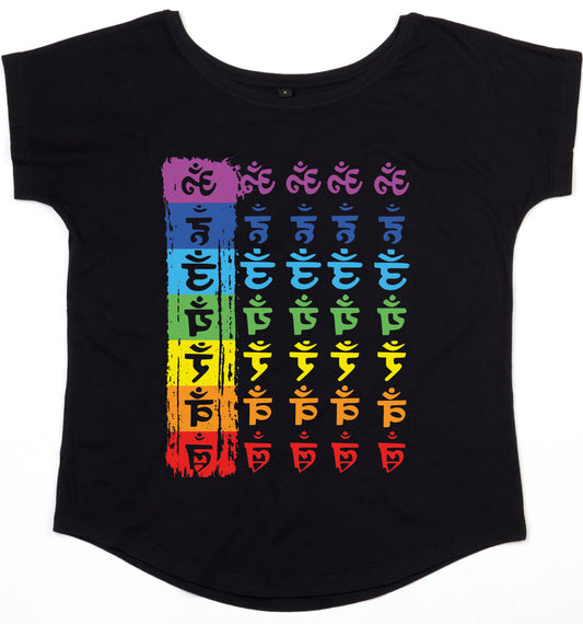 Chakras Scoop Neck T Shirt