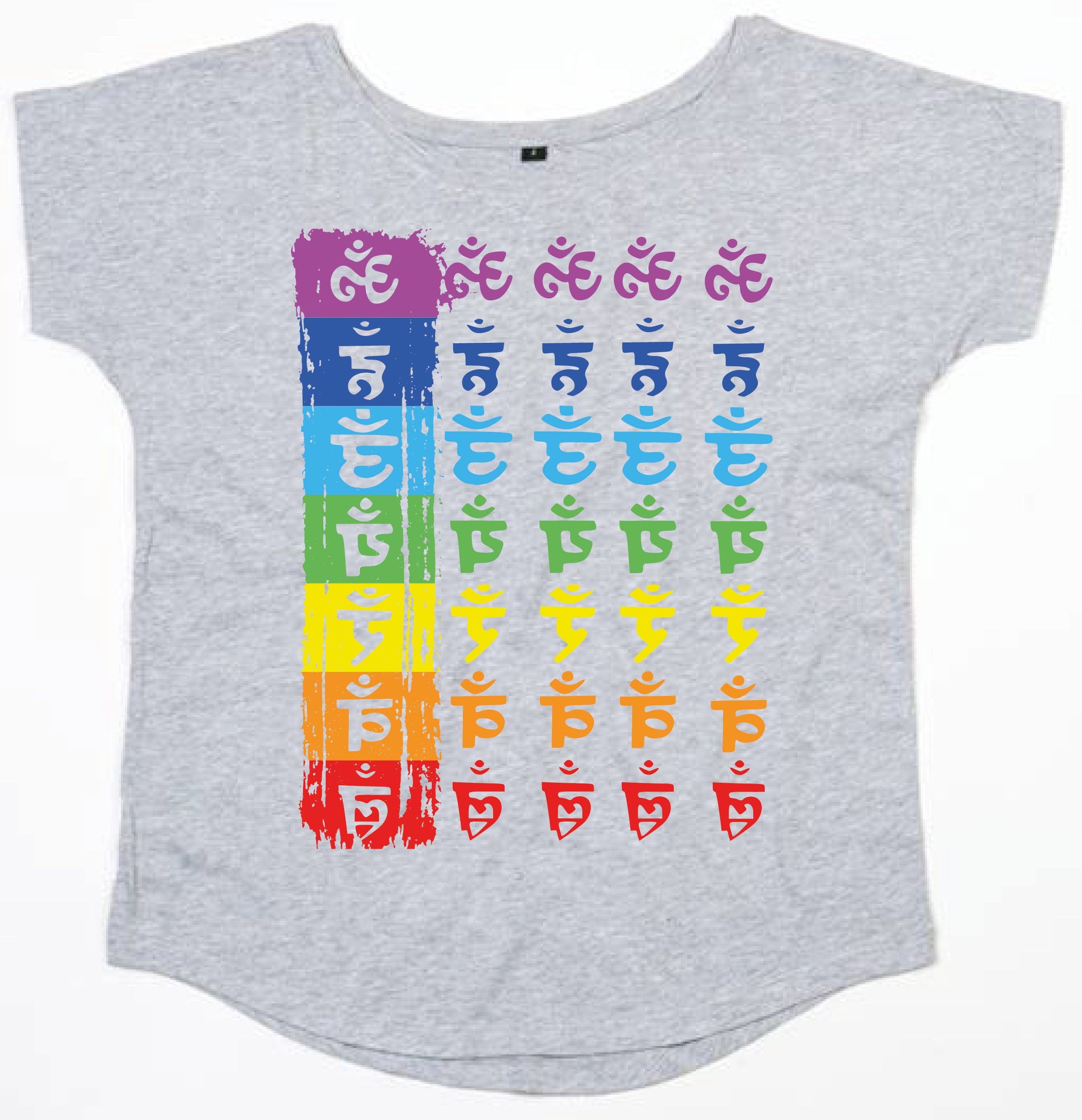 Chakras Scoop Neck T Shirt