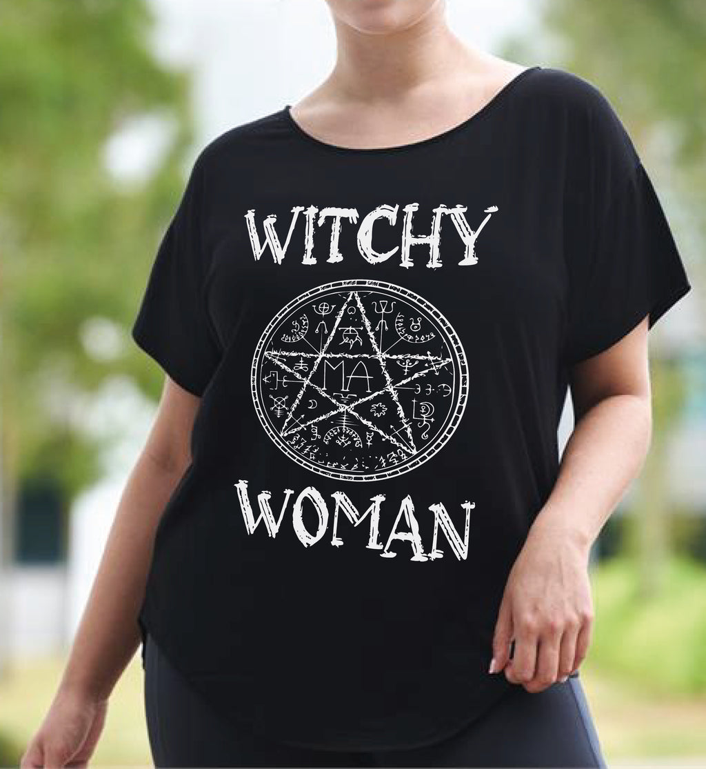 Witchy Woman Scoop Neck T Shirt