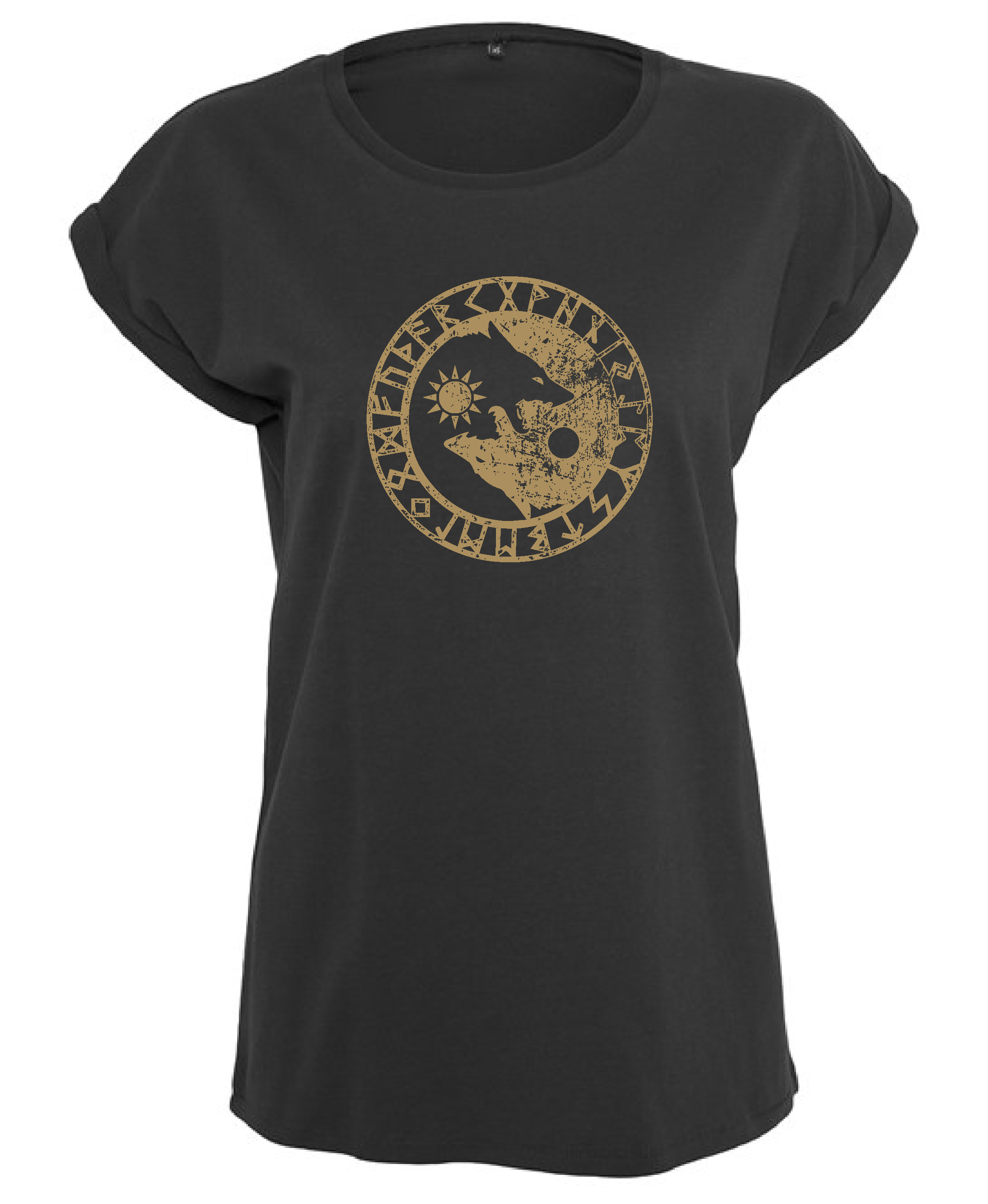 Ostara Events Odin's Wolves Women's Long Cut Tee