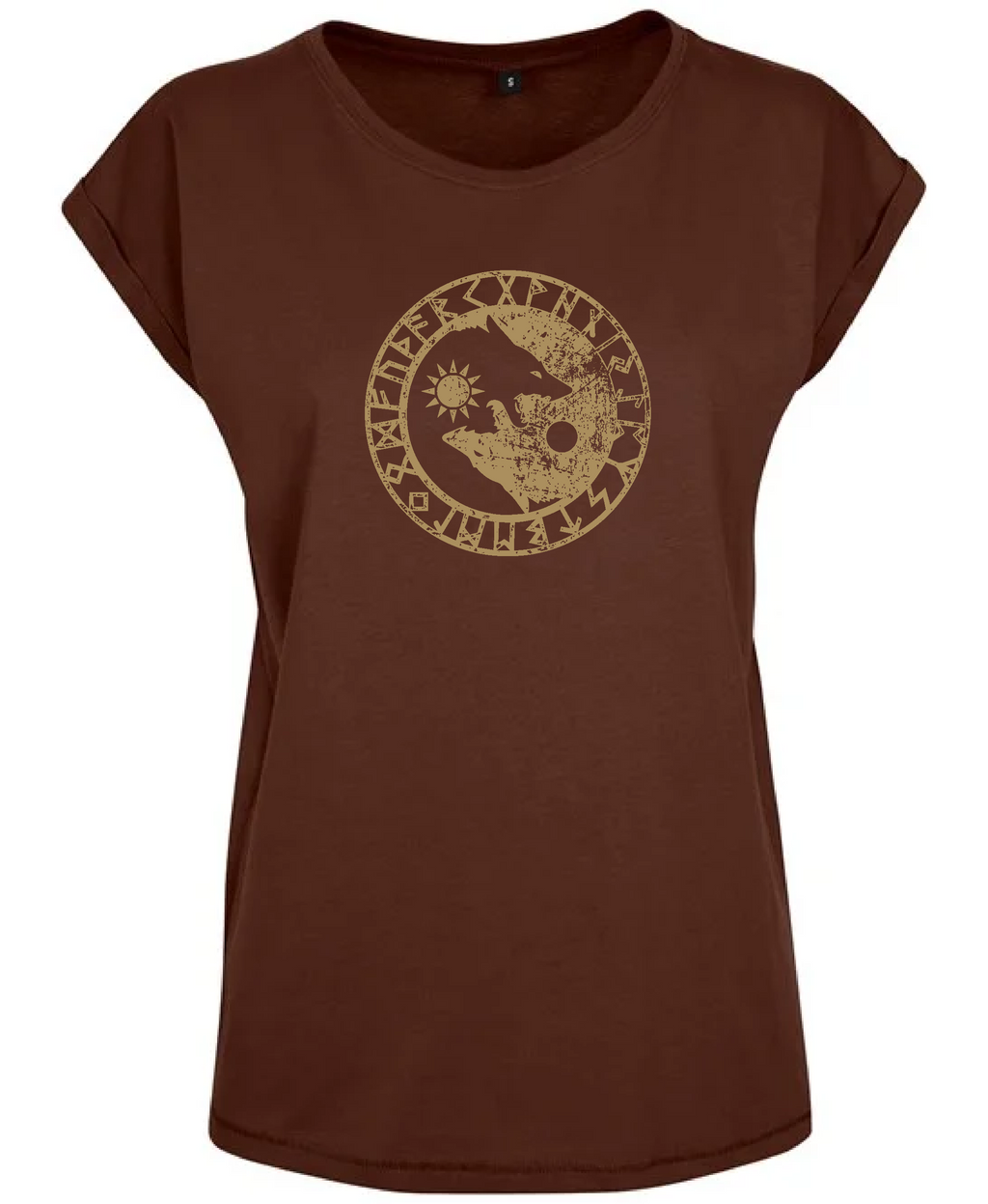 Ostara Events Odin's Wolves Women's Long Cut Tee