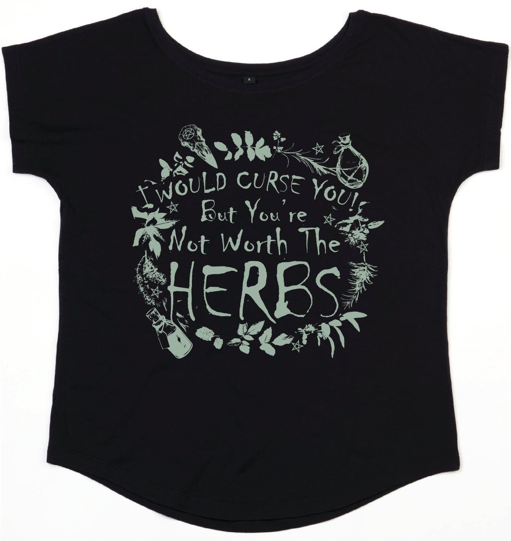 I Would Curse You! Scoop Neck T-Shirt