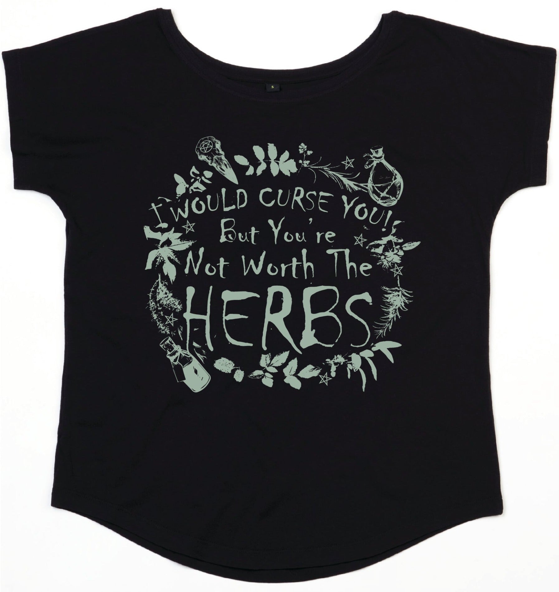 I Would Curse You! Scoop Neck T-Shirt