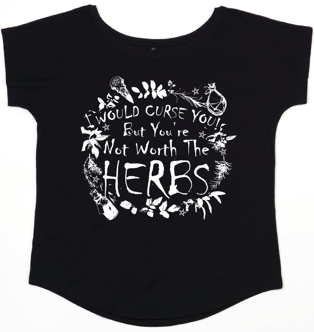 I Would Curse You! Scoop Neck T-Shirt