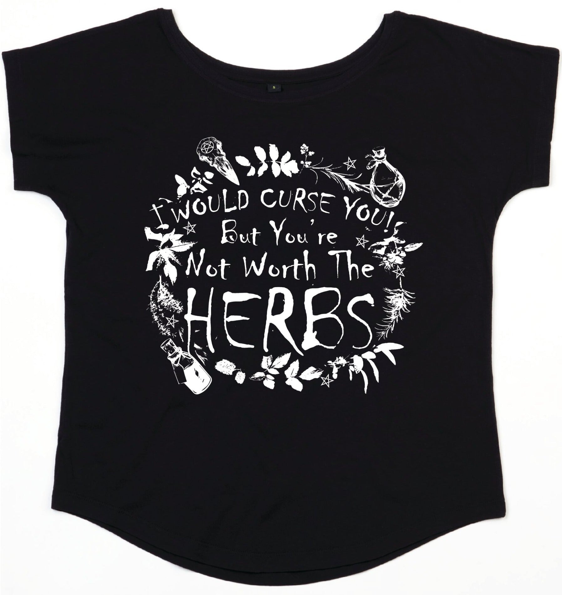 I Would Curse You! Scoop Neck T-Shirt