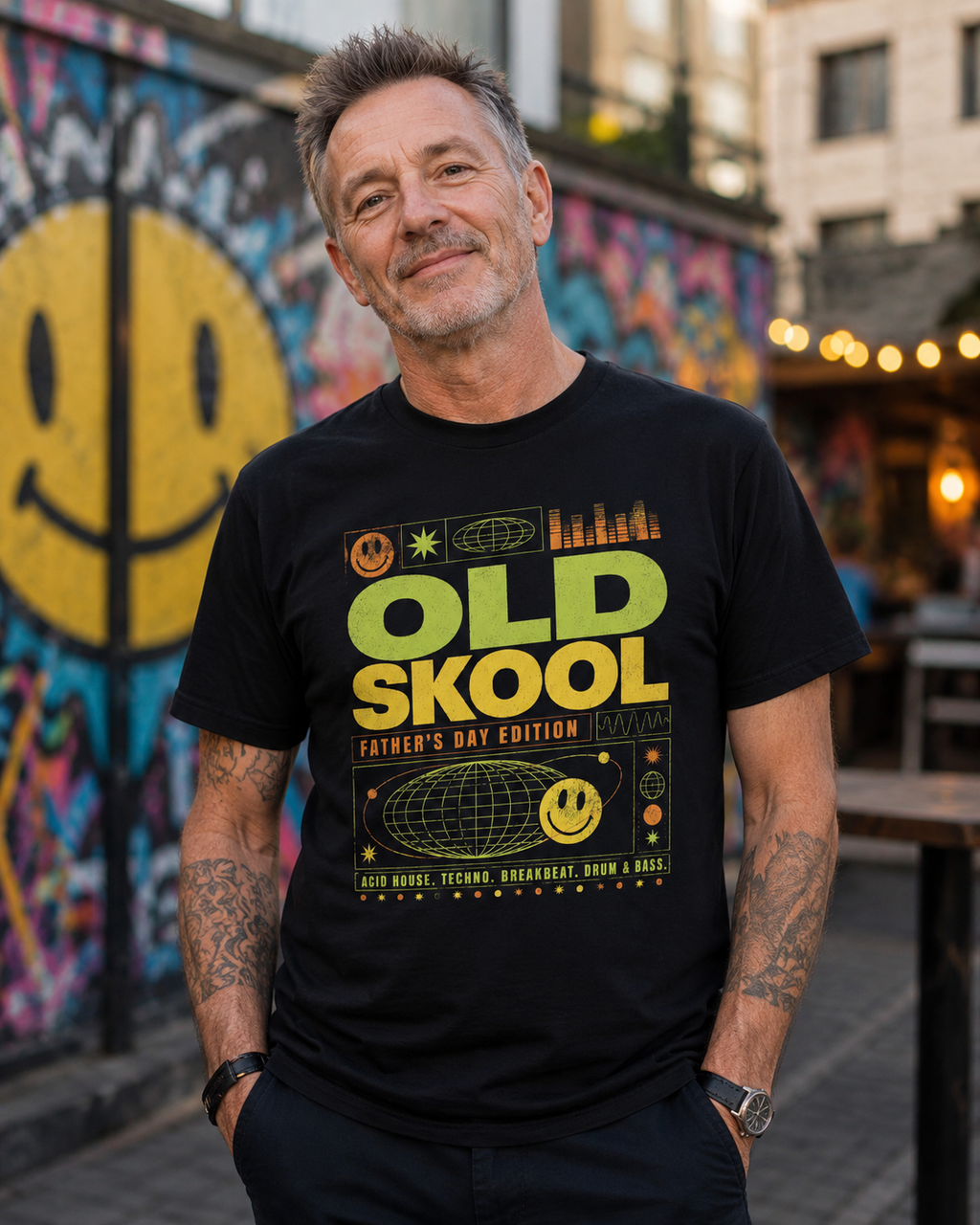 Old Skool Father's Day T Shirt