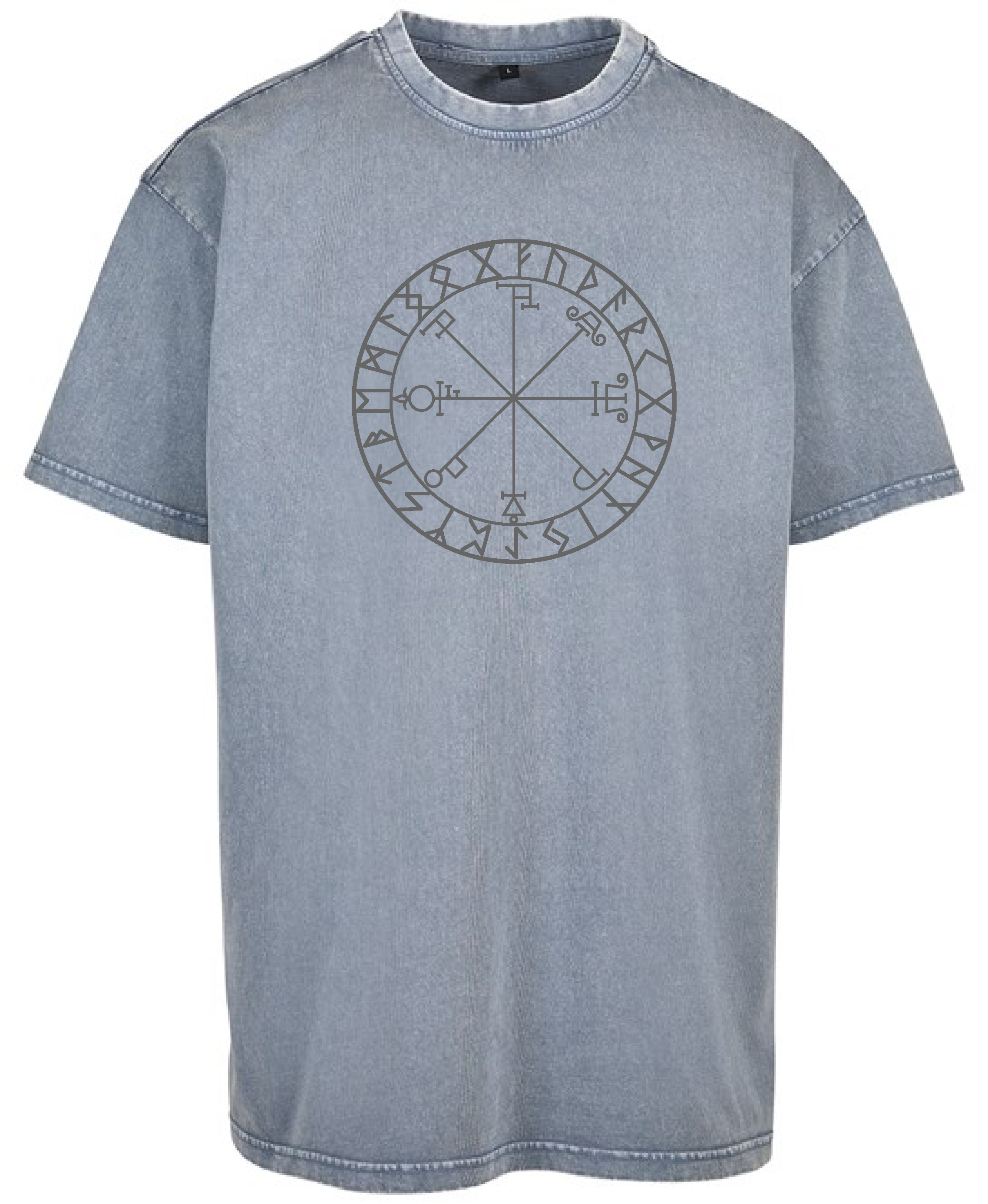Ostara Events Key of Solomon Acid Wash Heavy Tee