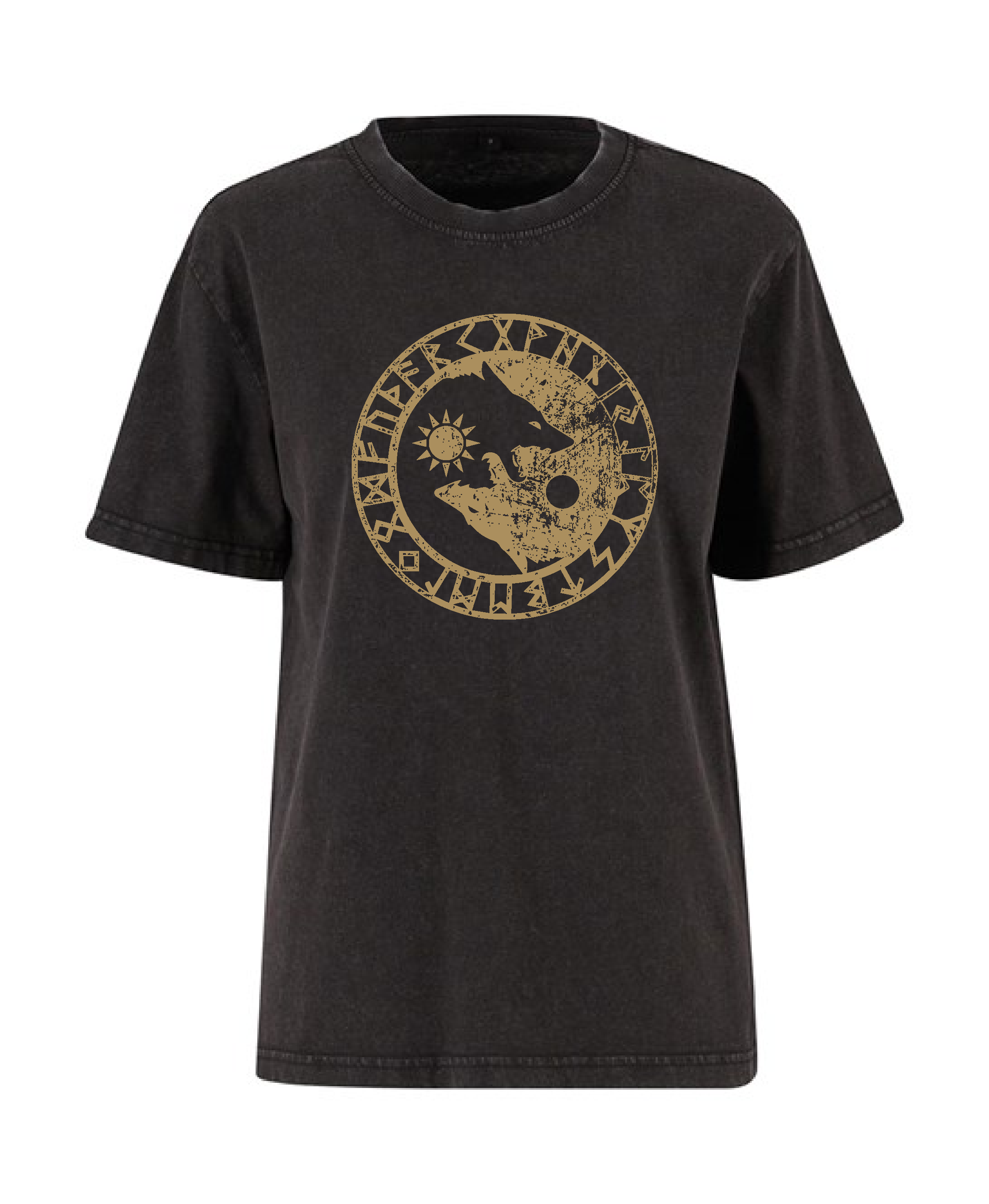 Ostara Events Odin's Wolves Women's Fit Vintage Tee