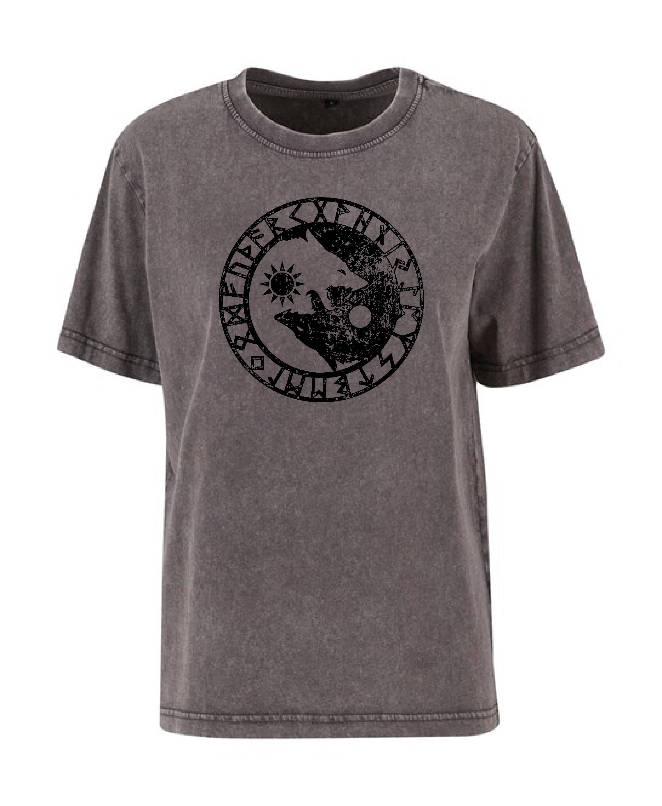 Ostara Events Odin's Wolves Women's Fit Vintage Tee