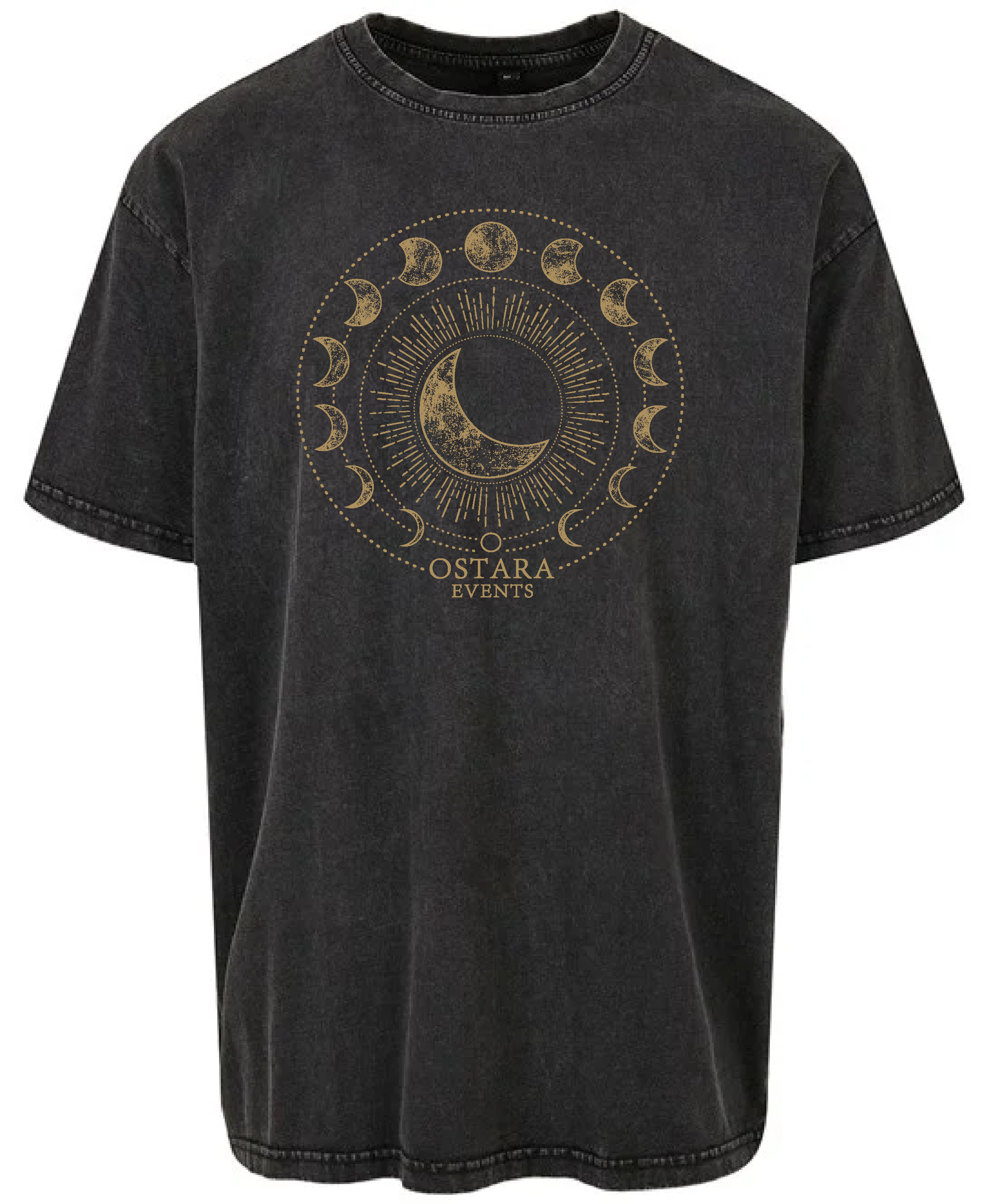 Ostara Events Celestial Acid Wash Heavy Tee