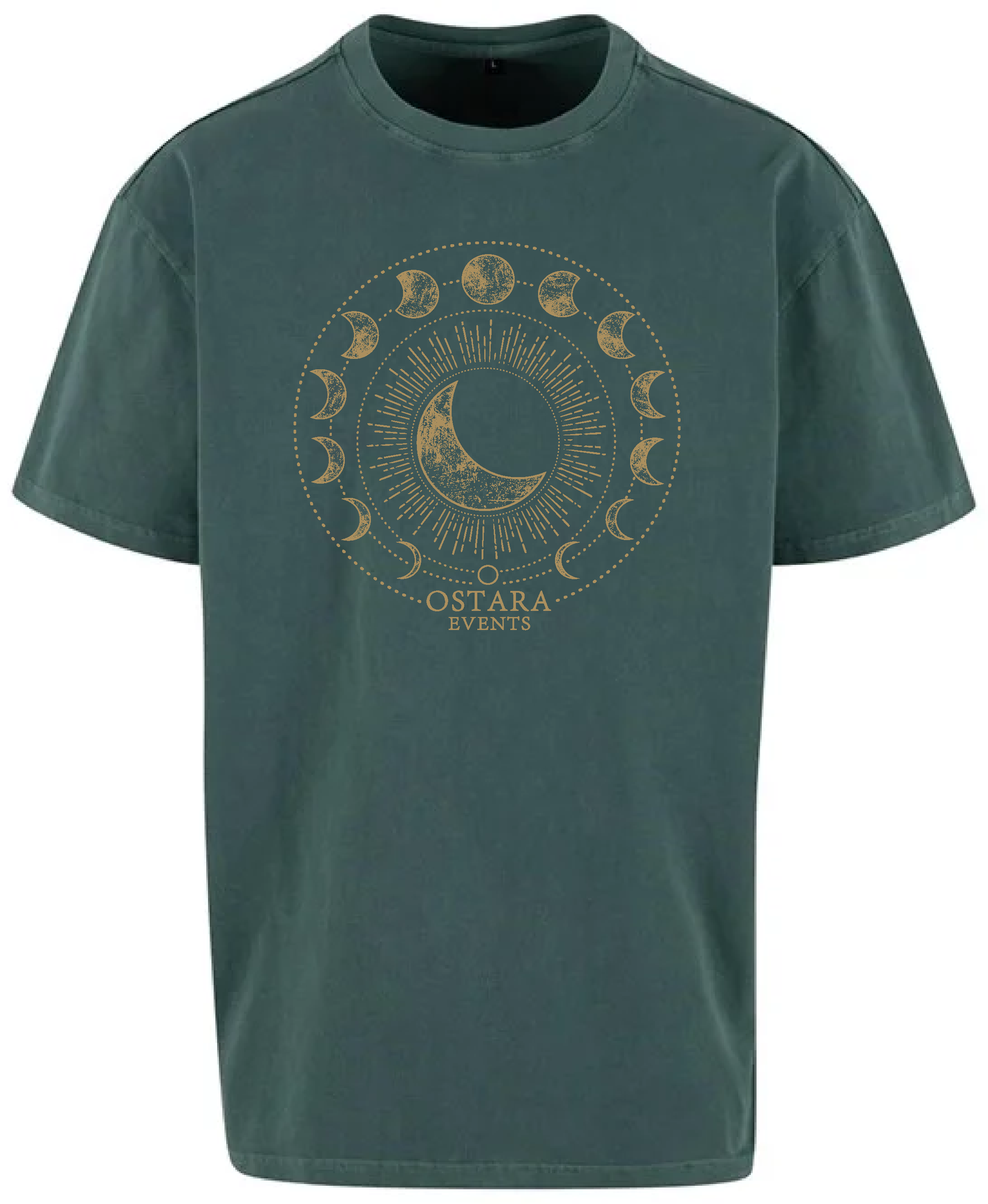 Ostara Events Celestial Acid Wash Heavy Tee