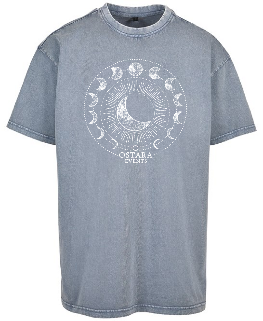 Ostara Events Celestial Acid Wash Heavy Tee