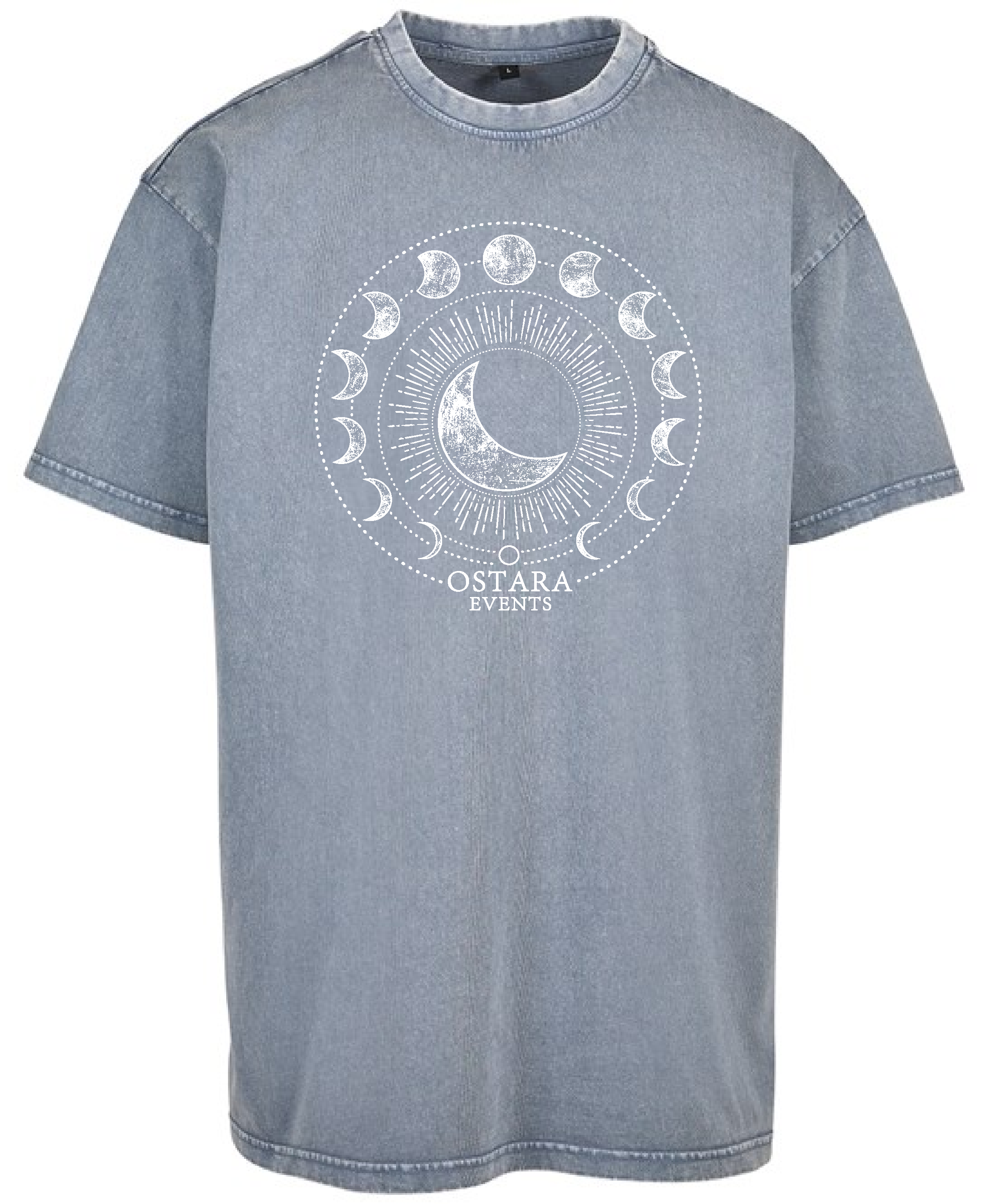 Ostara Events Celestial Acid Wash Heavy Tee