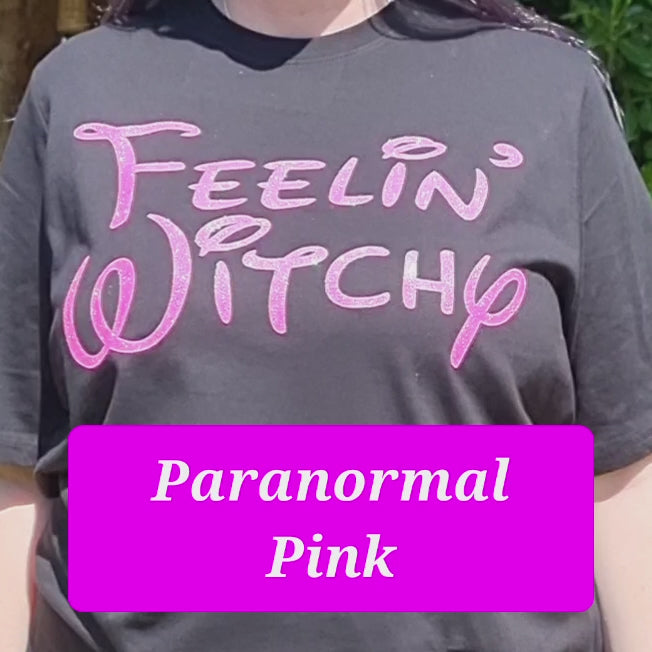 Feelin' Witchy Glitter T Shirt
