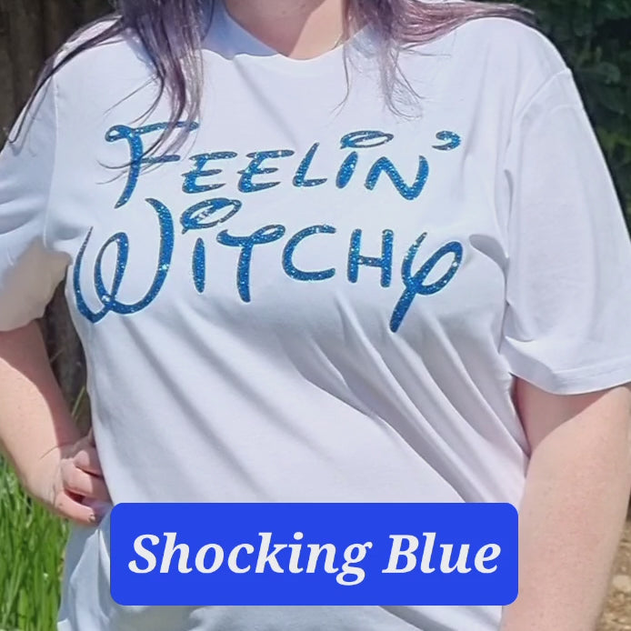 Feelin' Witchy Glitter T Shirt