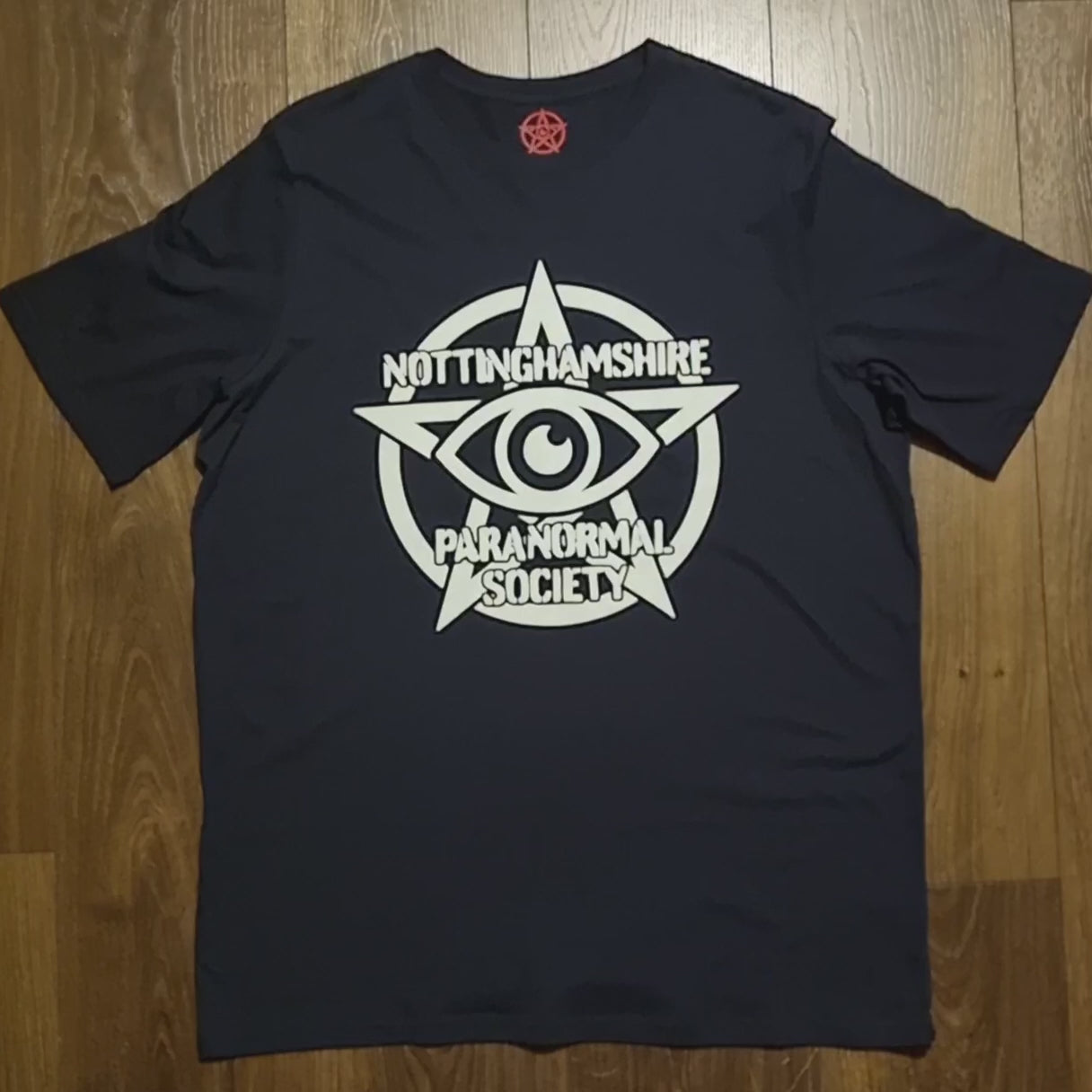 All Seeing Eye Logo T-Shirt - Glow In The Dark