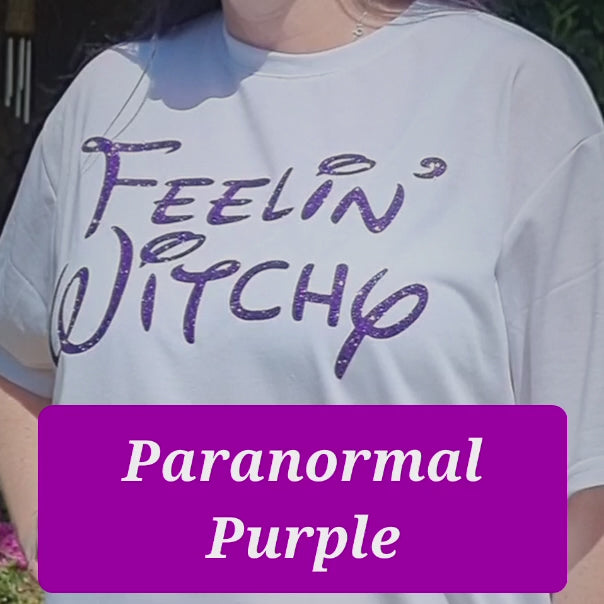 Feelin' Witchy Glitter T Shirt
