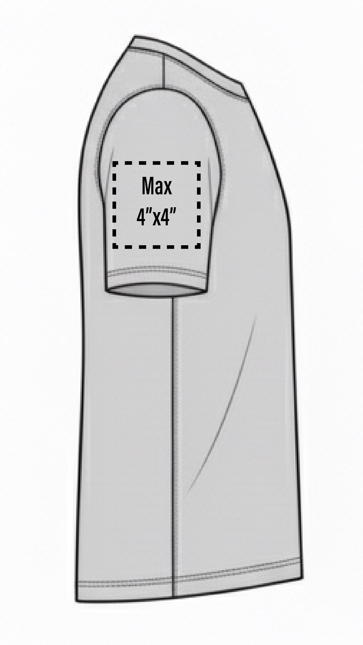 DTF Add-On: Short Sleeve: Right